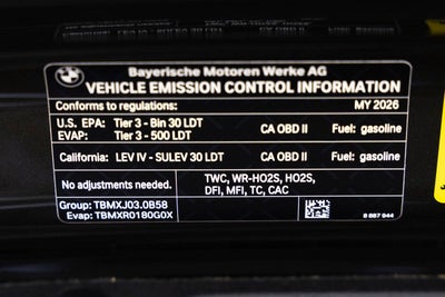 2026 BMW X5 xDrive40i