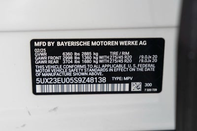 2025 BMW X5 xDrive40i