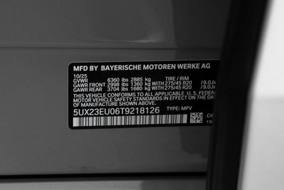 2026 BMW X5 xDrive40i