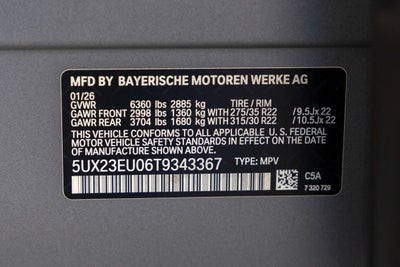 2026 BMW X5 xDrive40i