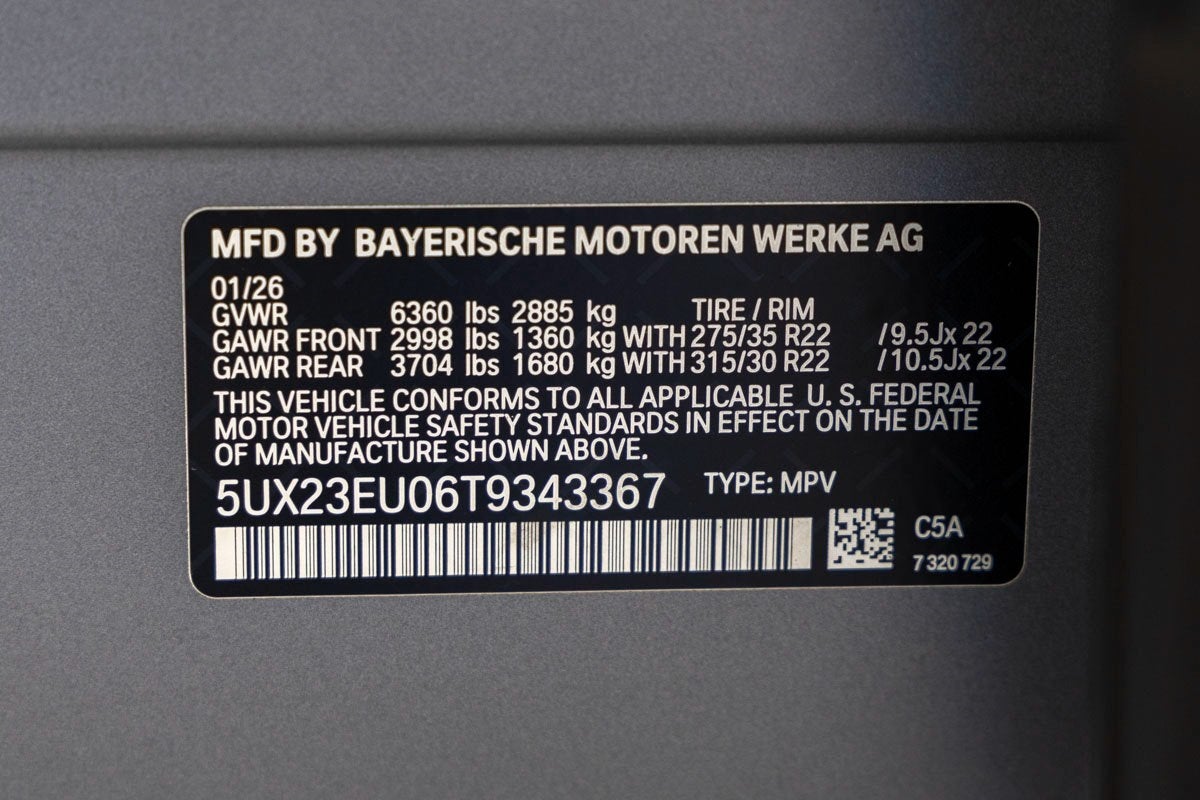 2026 BMW X5 xDrive40i