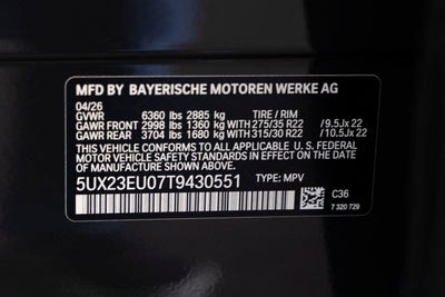 2026 BMW X5 xDrive40i