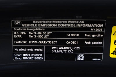 2026 BMW X5 xDrive40i