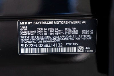 2025 BMW X5 xDrive40i