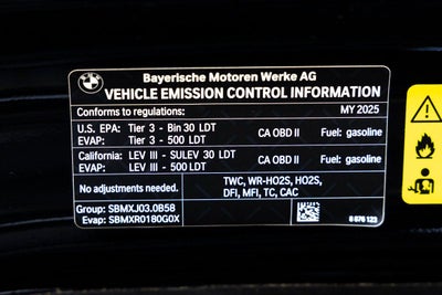 2025 BMW X5 xDrive40i