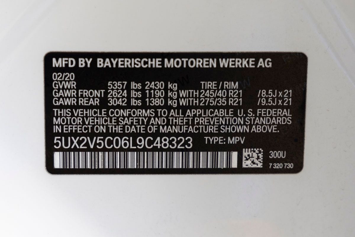 2020 BMW X4 M40i