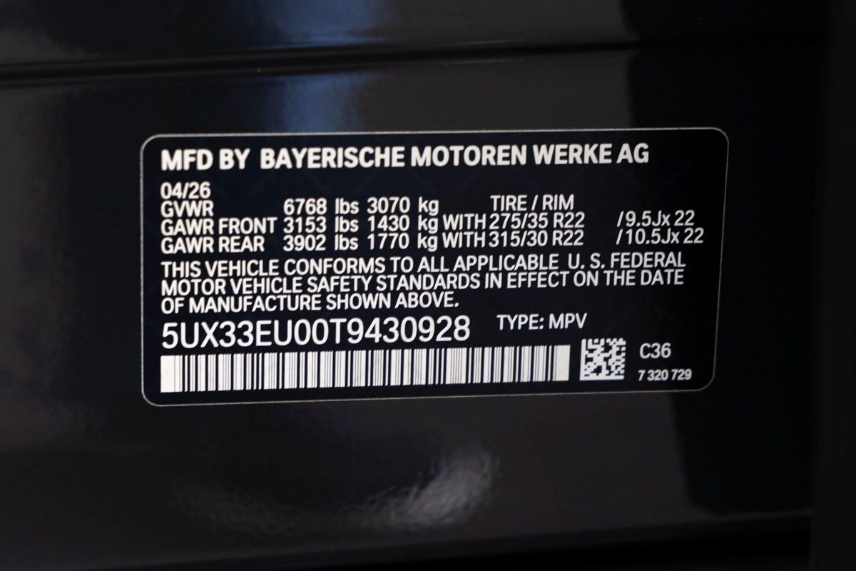 2026 BMW X5 M60i