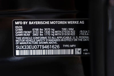 2026 BMW X5 M60i