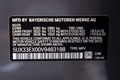 2027 BMW X6 xDrive40i