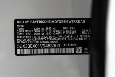 2027 BMW X6 xDrive40i