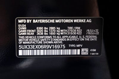 2024 BMW X6 xDrive40i