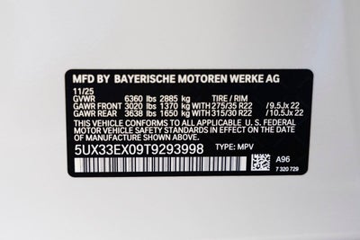 2026 BMW X6 xDrive40i