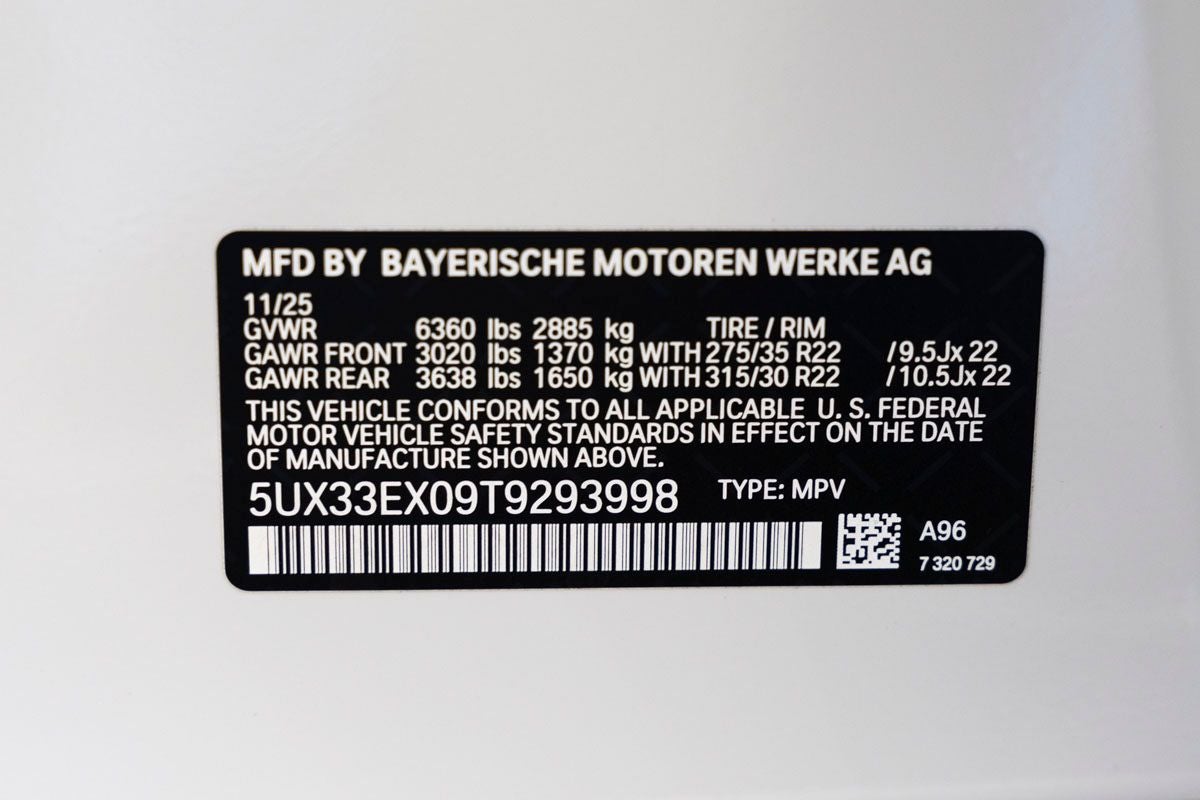 2026 BMW X6 xDrive40i