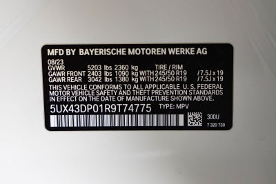 2024 BMW X3 sDrive30i