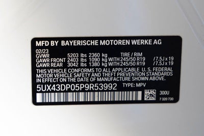 2023 BMW X3 sDrive30i