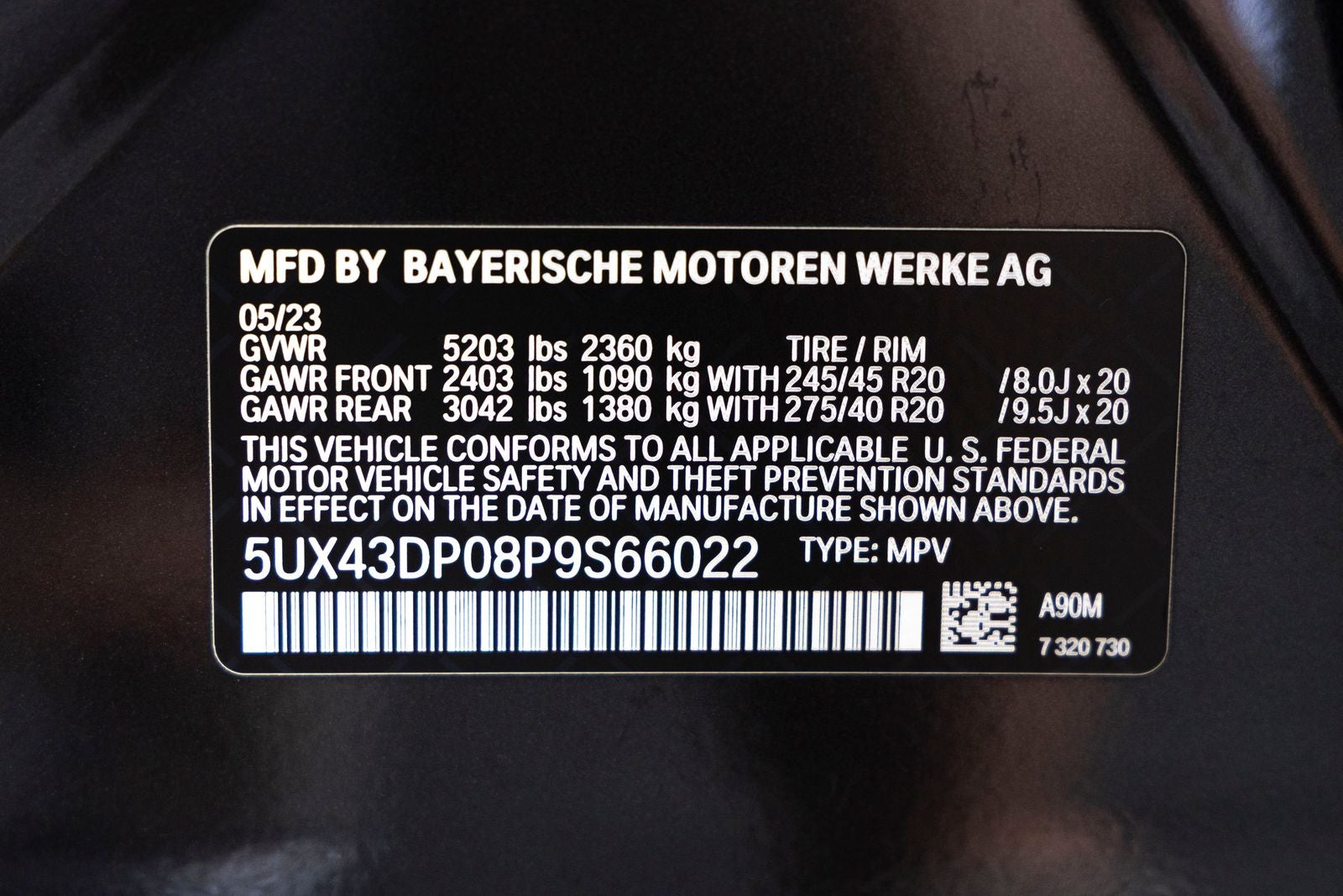 2023 BMW X3 sDrive30i