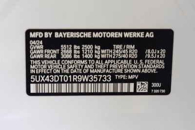 2024 BMW X4 M40i