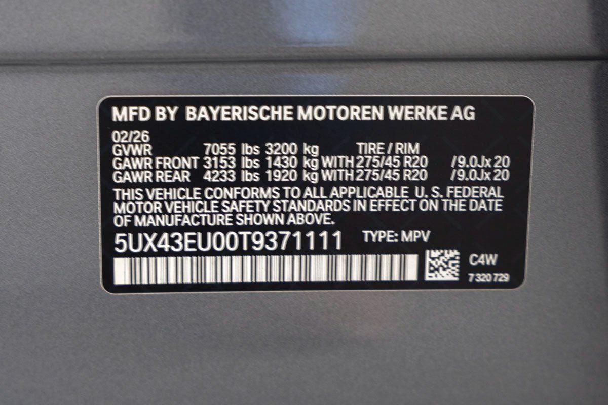 2026 BMW X5 xDrive50e