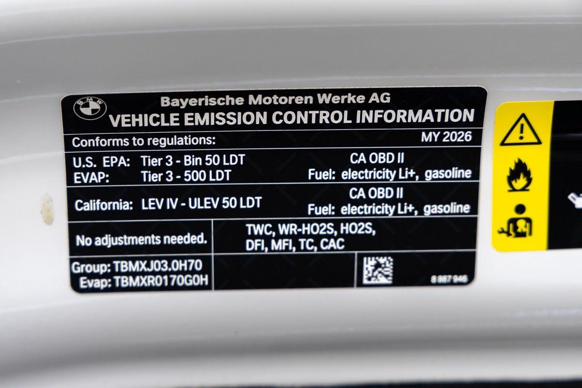 2026 BMW X5 xDrive50e