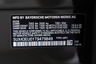 2026 BMW X5 xDrive50e