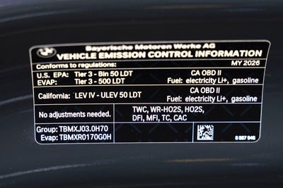 2026 BMW X5 xDrive50e