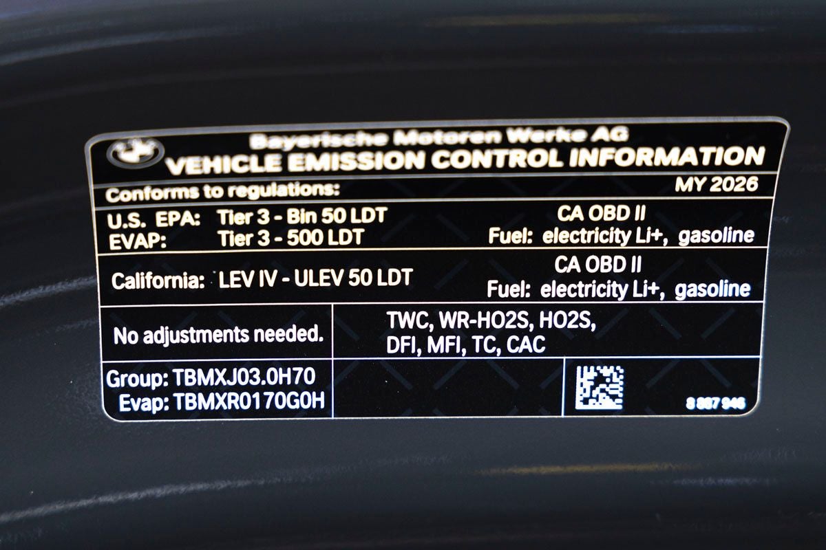 2026 BMW X5 xDrive50e