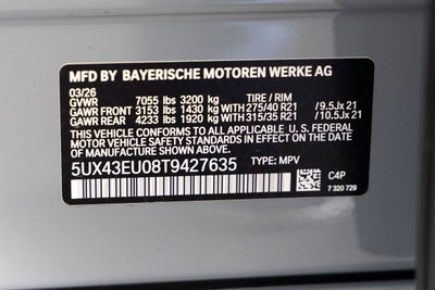 2026 BMW X5 xDrive50e