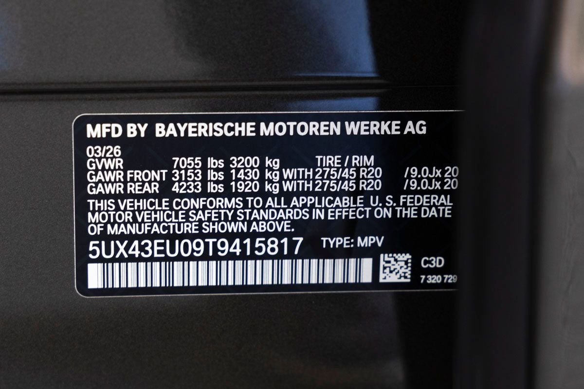 2026 BMW X5 xDrive50e
