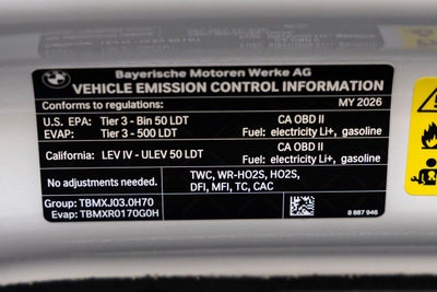 2026 BMW X5 xDrive50e
