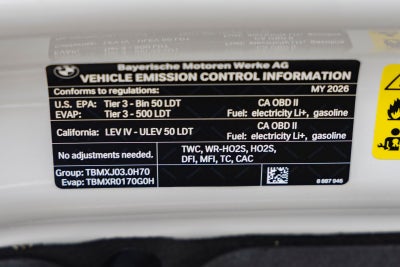 2026 BMW X5 xDrive50e
