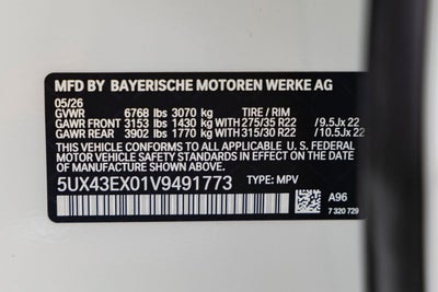 2027 BMW X6 M60i