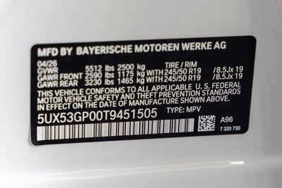 2026 BMW X3 30 xDrive