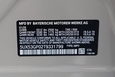 2026 BMW X3 30 xDrive