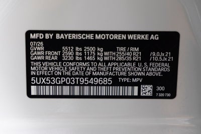 2026 BMW X3 30 xDrive