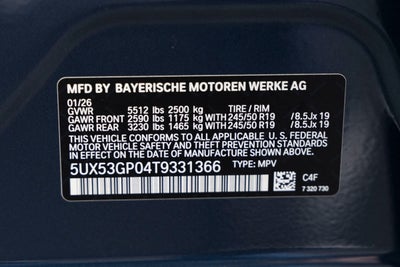 2026 BMW X3 30 xDrive