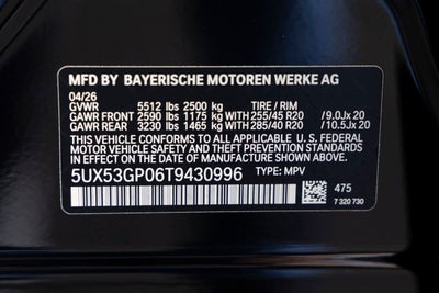 2026 BMW X3 30 xDrive