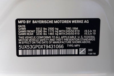 2026 BMW X3 30 xDrive