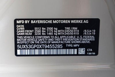 2026 BMW X3 30 xDrive