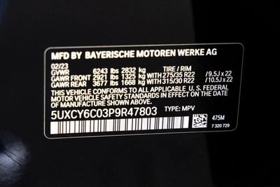 2023 BMW X6 xDrive40i