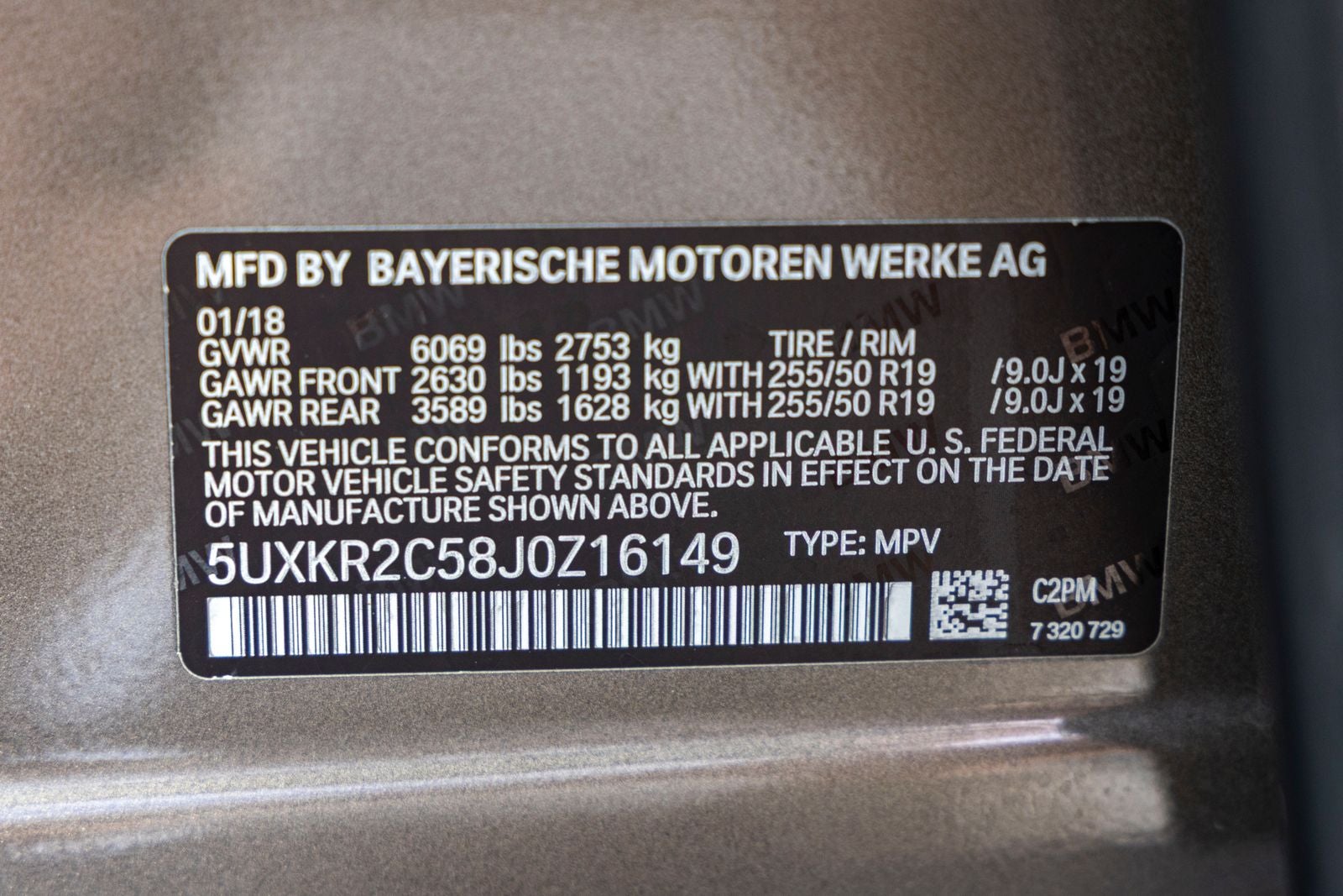 2018 BMW X5 sDrive35i