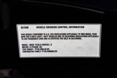 2023 Tesla Model 3 Performance