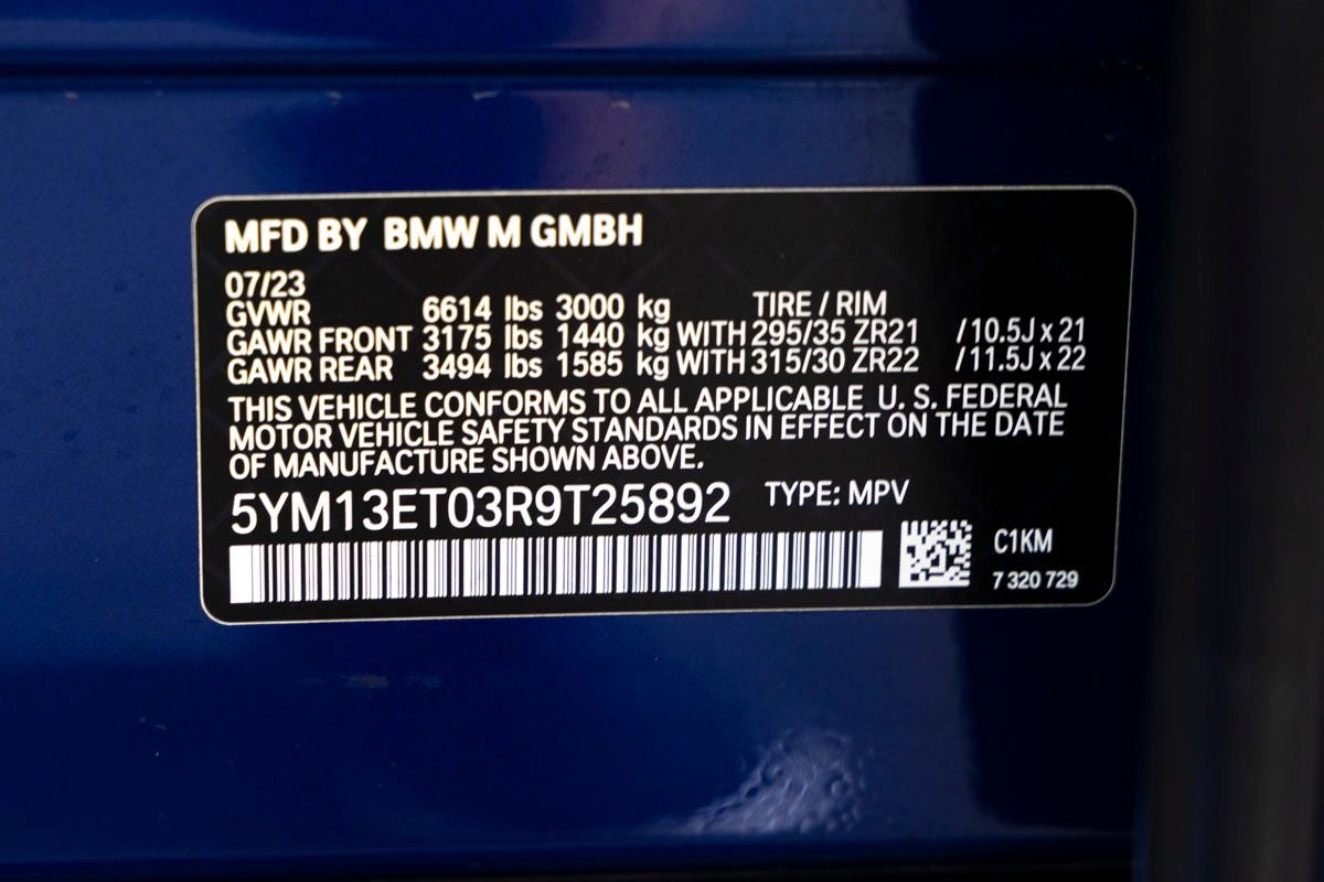 2024 BMW X5 Competition