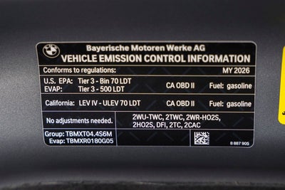 2026 BMW X5 Competition