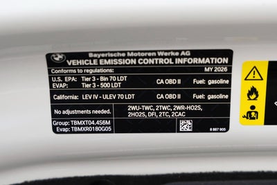 2026 BMW X5 Competition