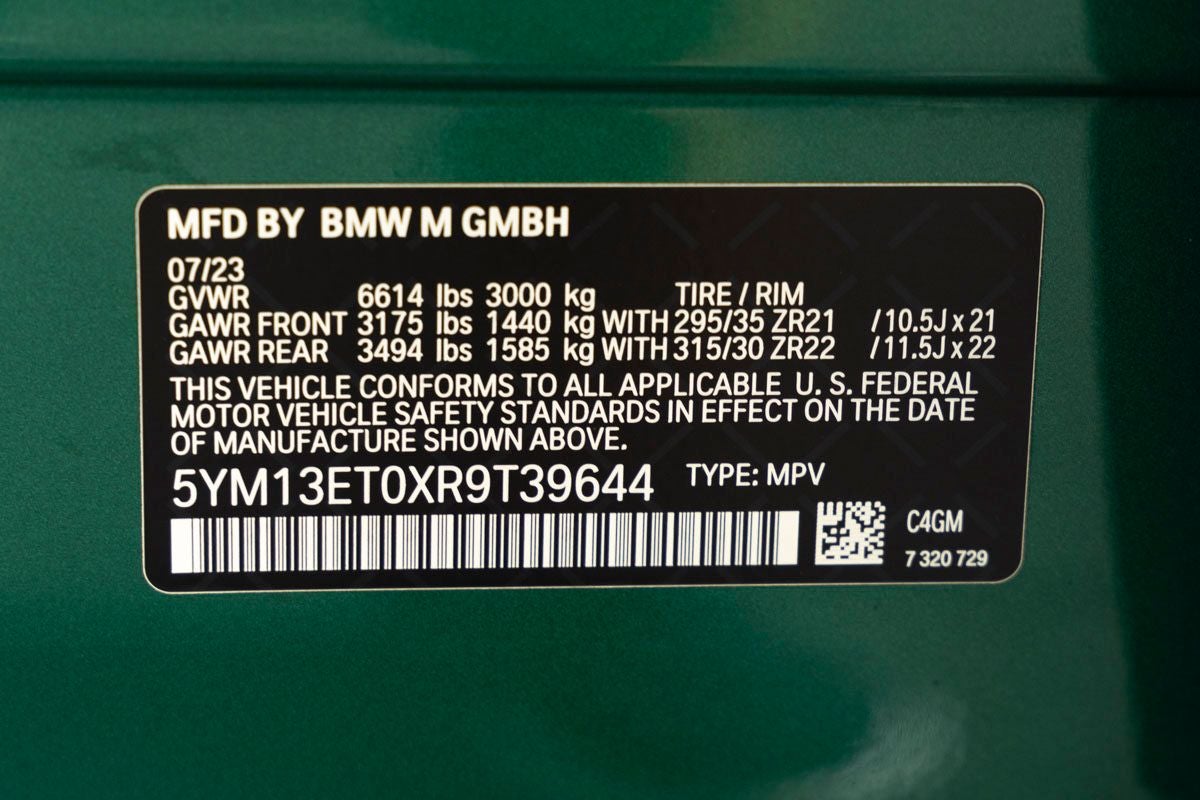 2024 BMW X5 Competition