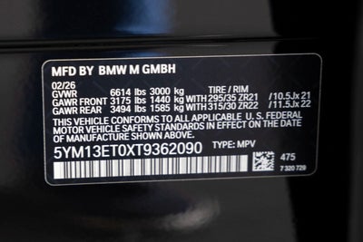 2026 BMW X5 Competition