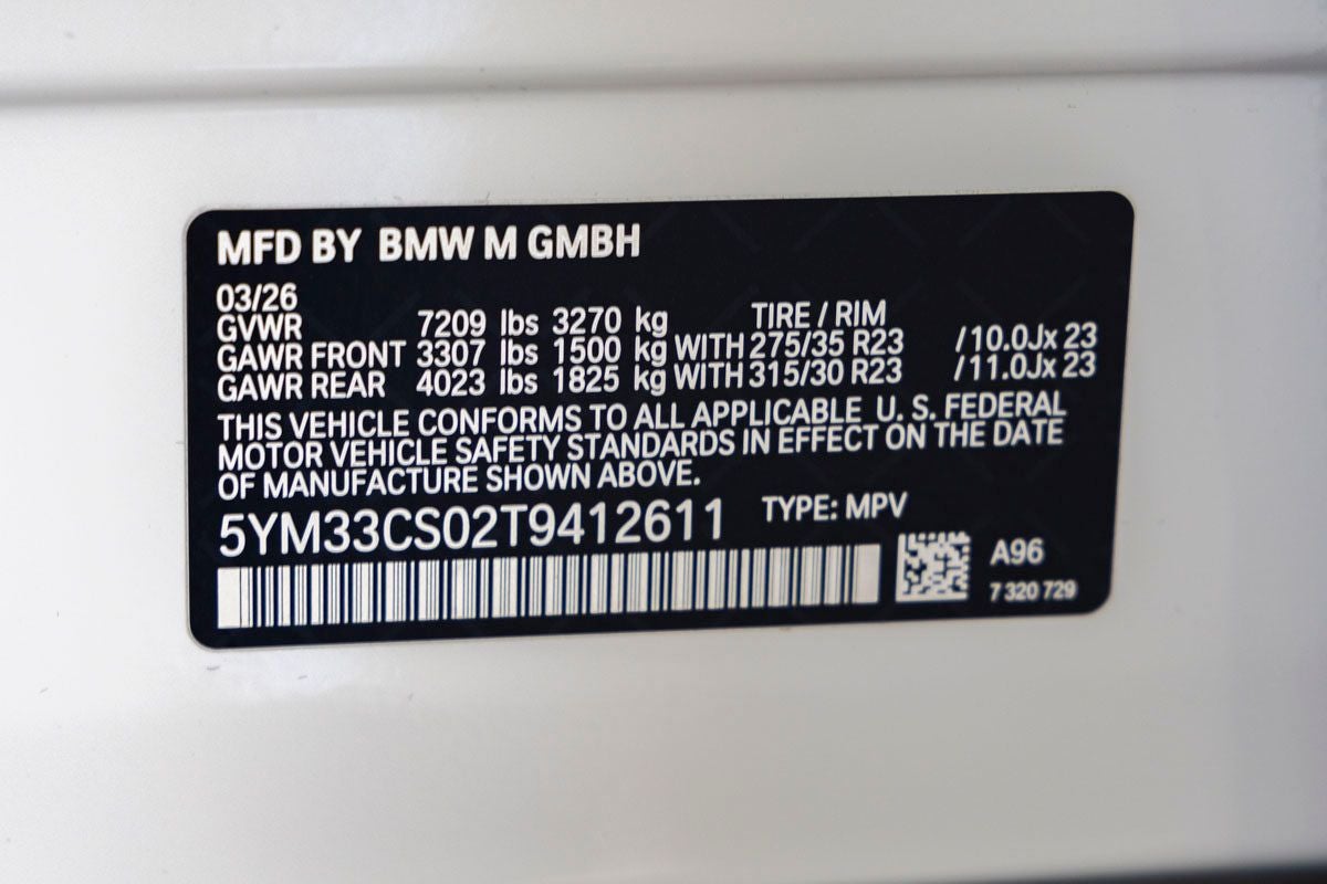 2026 BMW XM Label