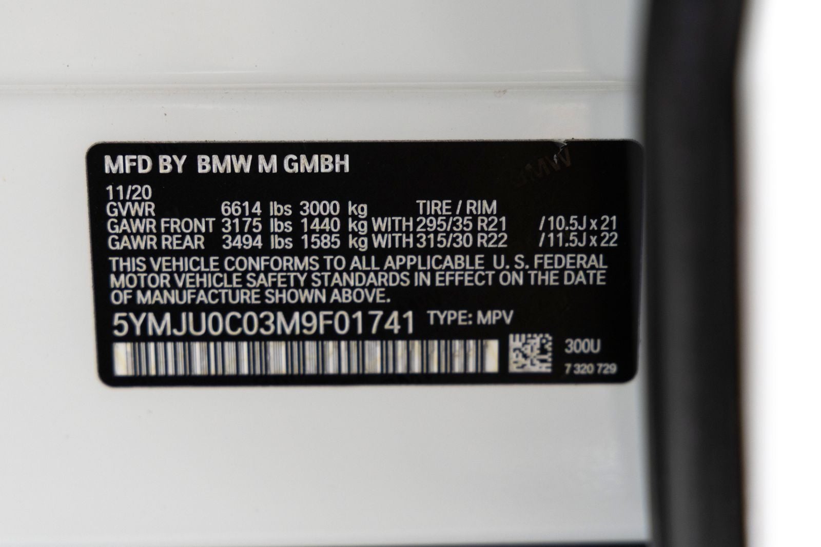 2021 BMW X5 Base