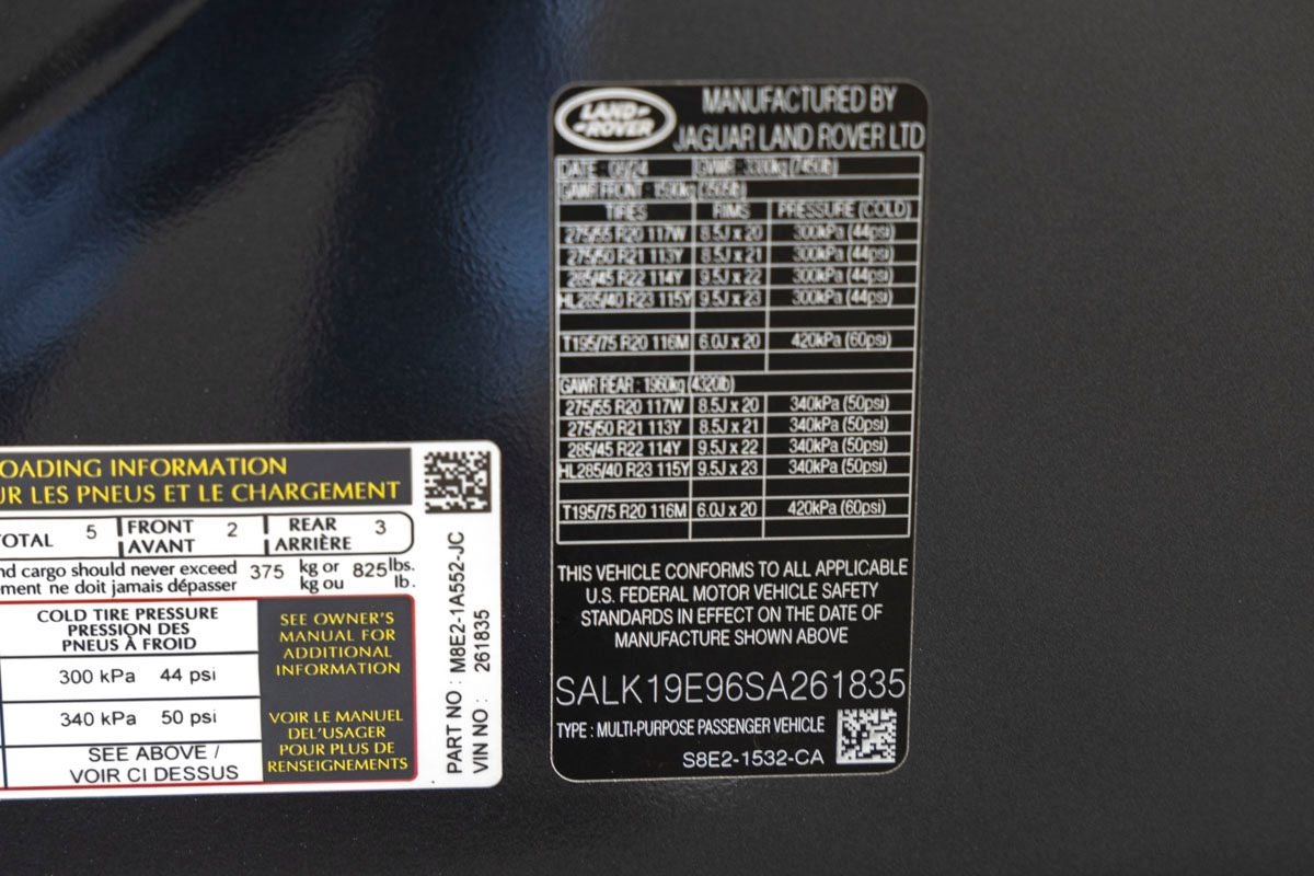 2025 Land Rover Range Rover Autobiography