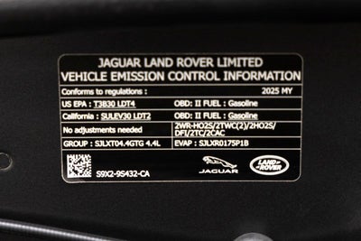 2025 Land Rover Range Rover Autobiography